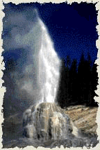 yellowstone national park lone star geyser